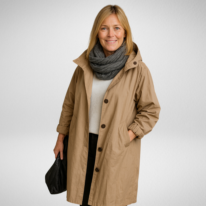 Rita | Stilren trenchcoat