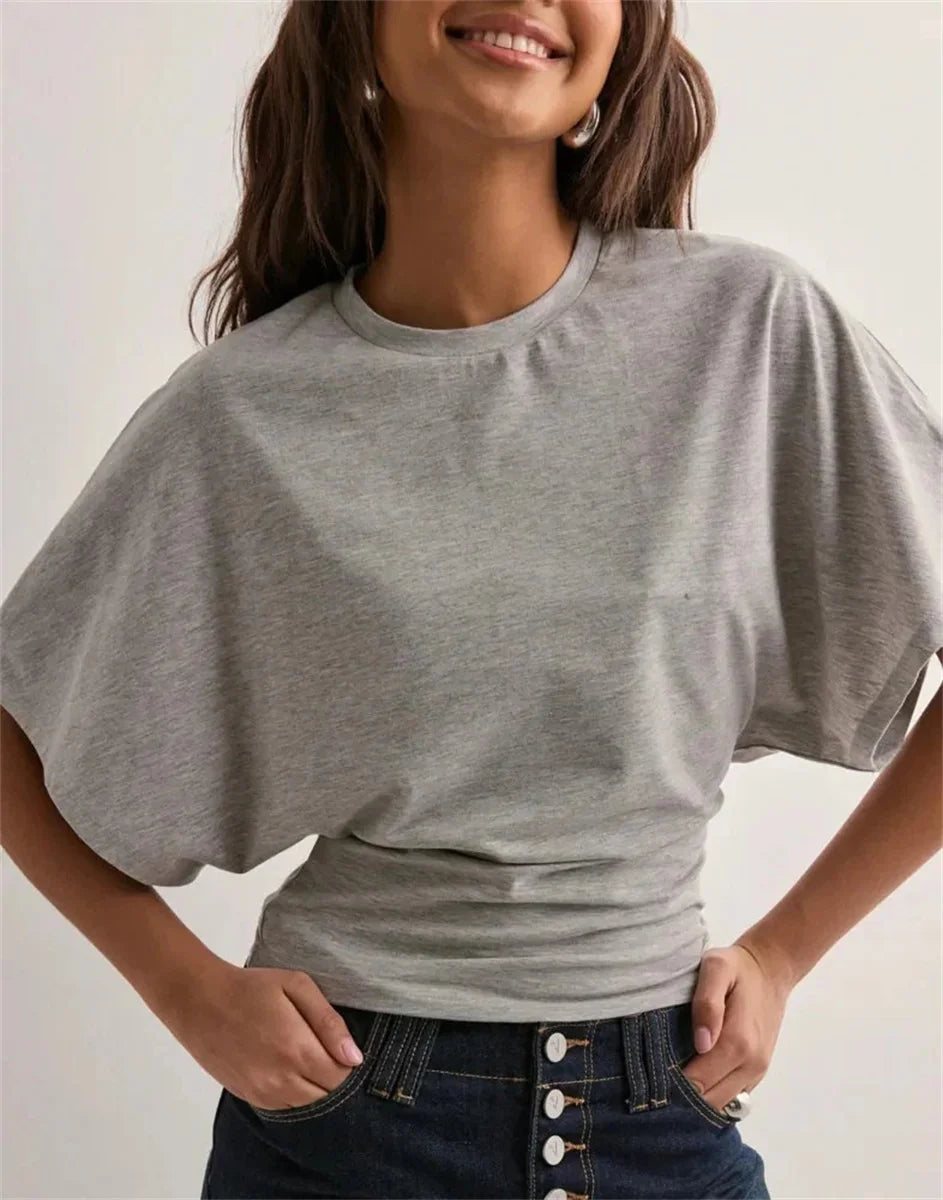 Alva™|Lös kortärmad T-shirt