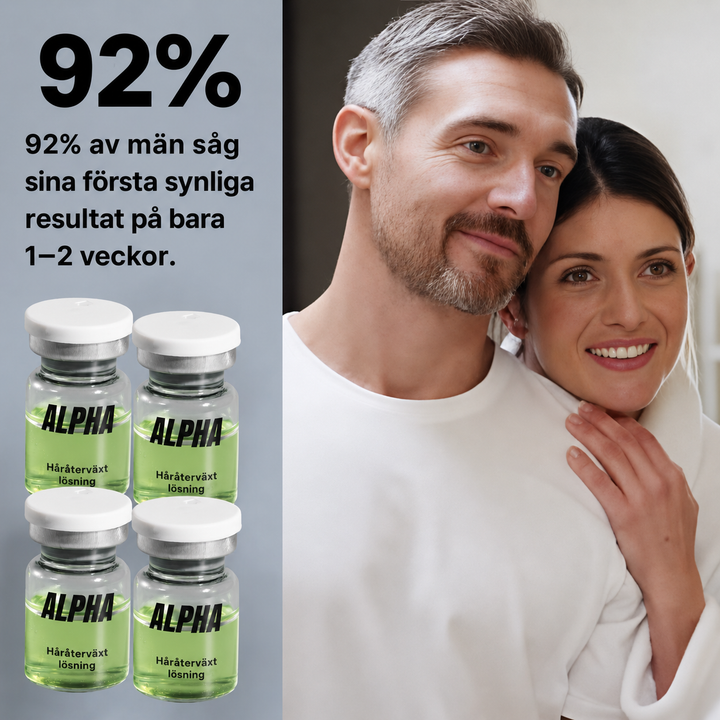 AlphaInfuse™ Hårtillväxtsystem