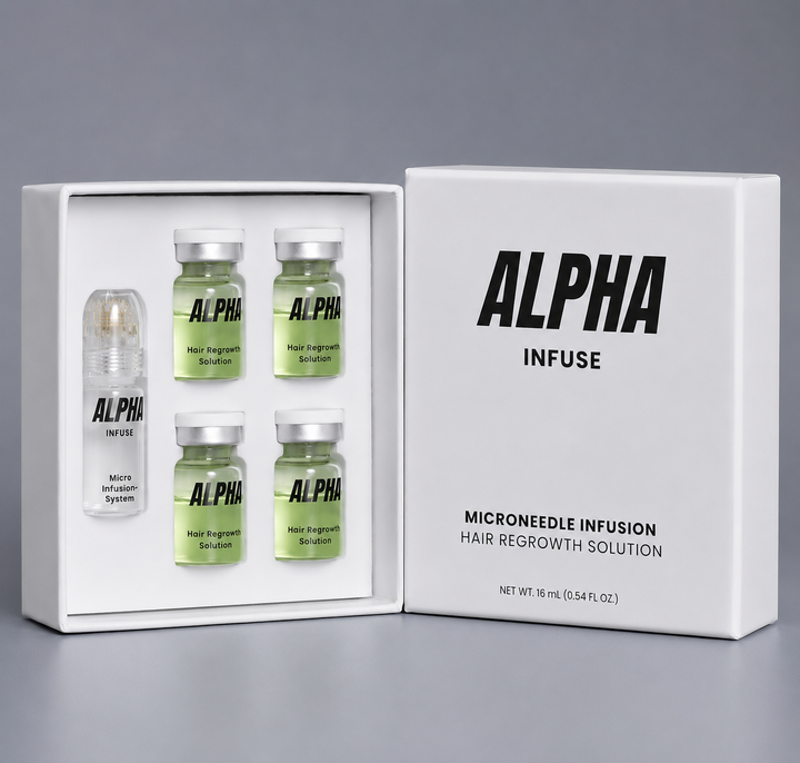 AlphaInfuse™ Hårtillväxtsystem