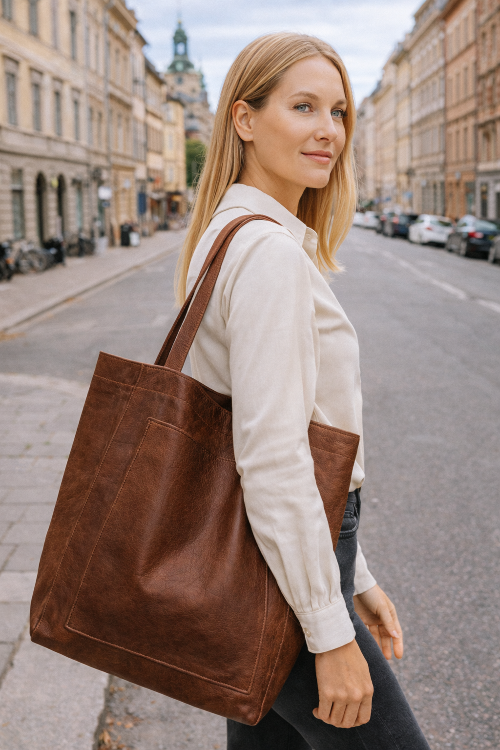 Jorleif | Klassisk tote-väska med tidlös karaktär