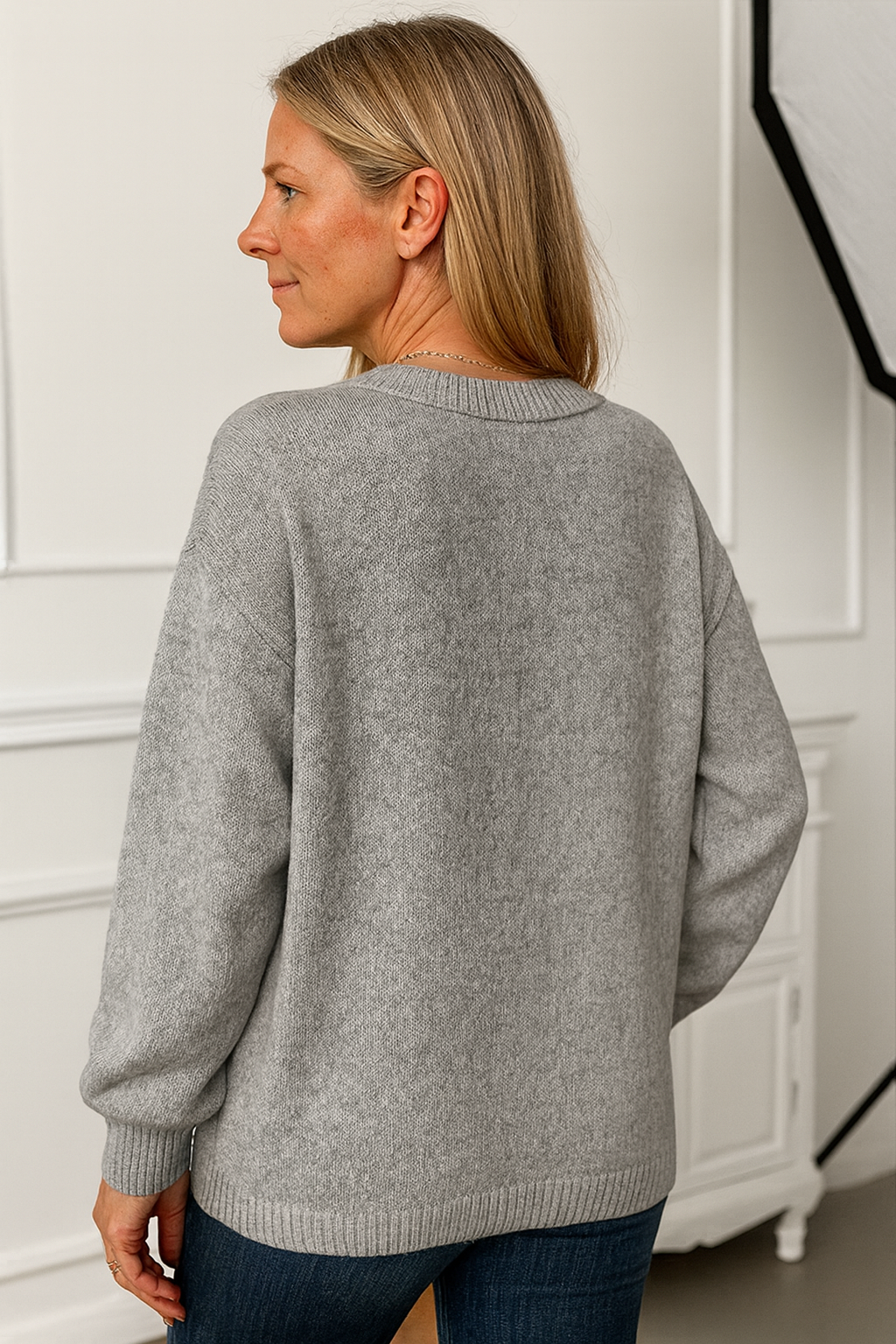 Luvelle™ – Mjuk stickad tröja med avslappnad elegans