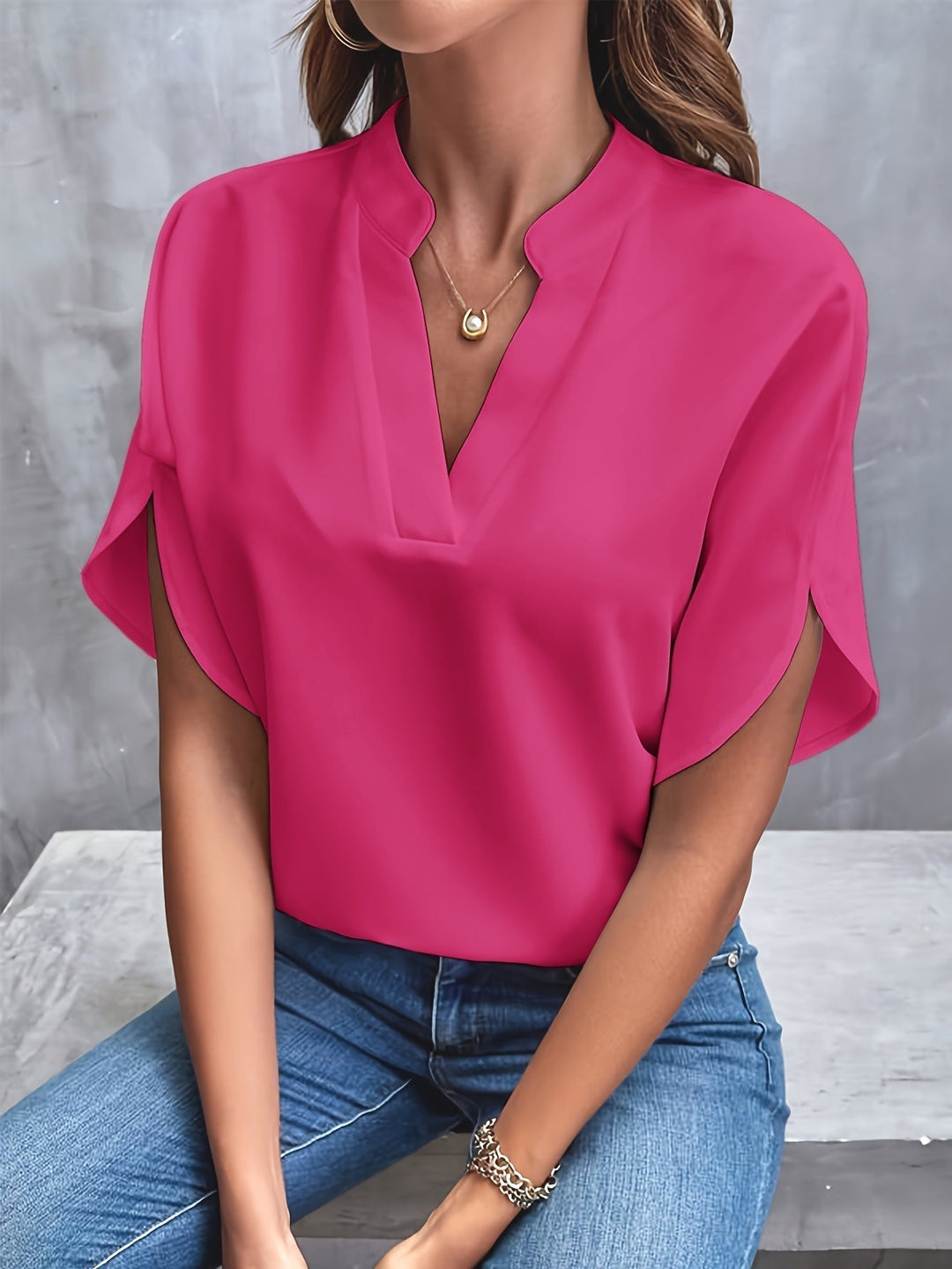 Vivian | Elegant og Tidløs Bluse
