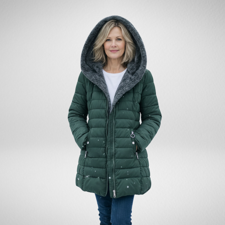 Harriet – Varm fodrad pufferjacka