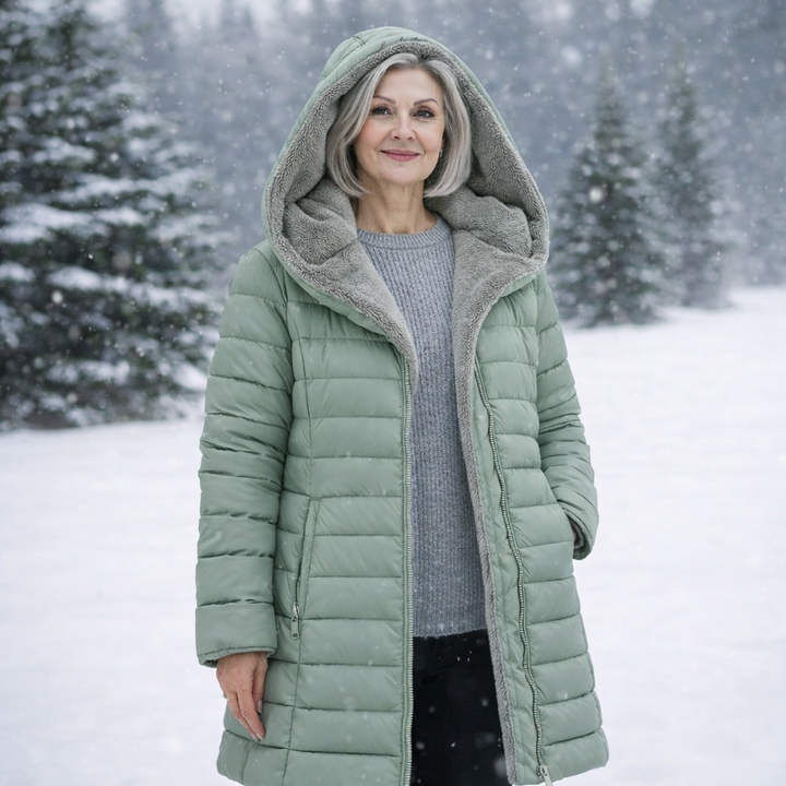 Harriet – Varm fodrad pufferjacka
