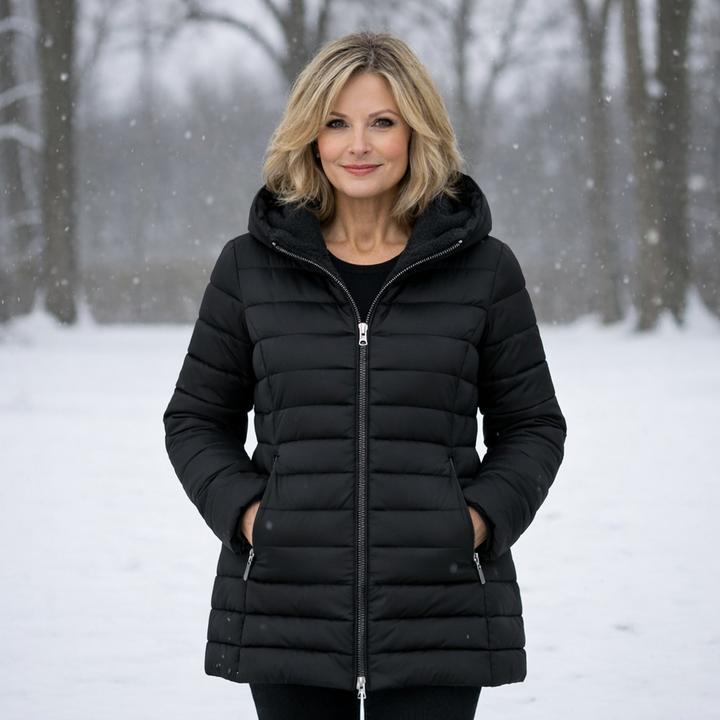 Harriet – Varm fodrad pufferjacka